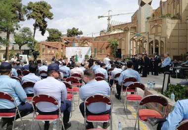 مراسم تشییع پیکر عباس براتی‌پور 