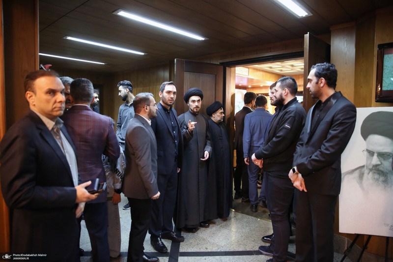 مراسم چهلمین روز درگذشت آیت الله بجنوردی در دائره المعارف بزرگ اسلامی - 3