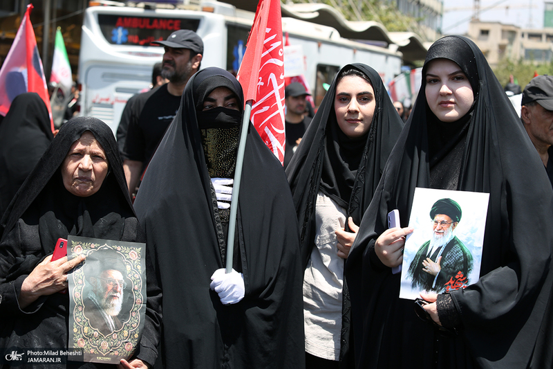 مراسم تشییع پیکر مطهر رهبر شهید انقلاب در تهران -11