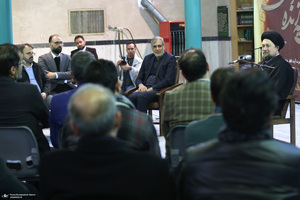 دیدار مدیر عامل ایرنا با جمعی از مدیران با سید حسن خمینی