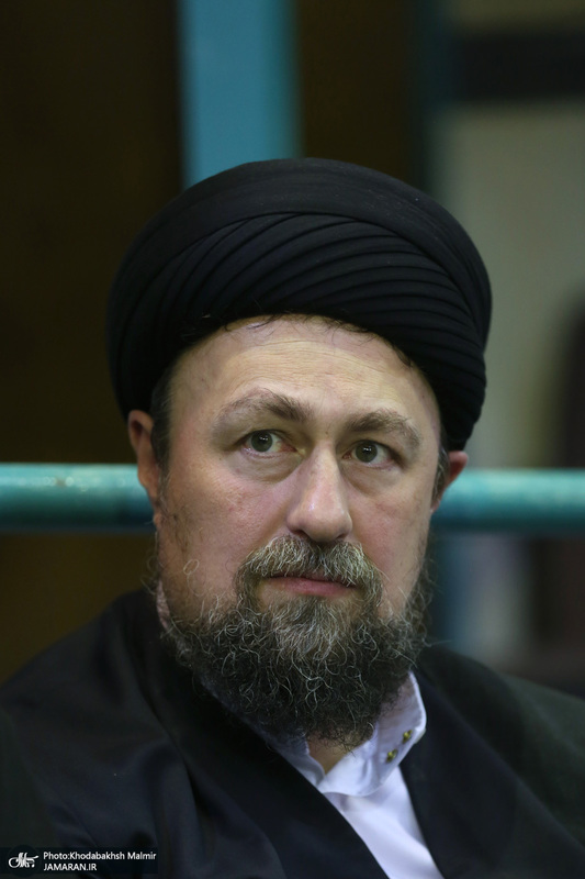 مراسم تشییع مرحوم آیت الله آقای حاج شیخ حسین هاشمیان در حسینیه جماران -2