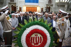 تجدید میثاق مهمانان سی و نهمین اجلاس وحدت اسلامی با آرمان‌های امام خمینی(س) -2