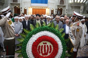 تجدید میثاق مهمانان سی و نهمین اجلاس وحدت اسلامی با آرمان‌های امام خمینی(س) -2