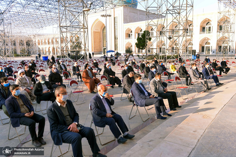 مراسم بزرگداشت آیت الله جلالی خمینی(ره) در حرم مطهر حضرت امام(س)