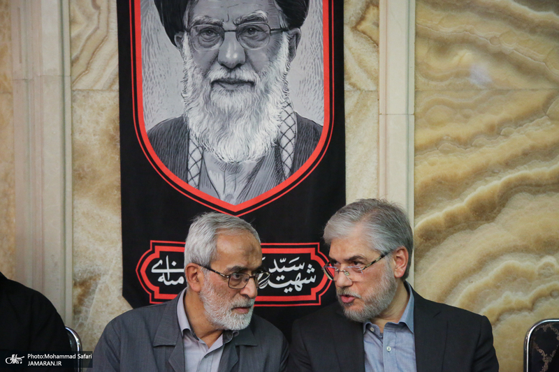 مراسم سالگرد شهادت سپهبد شهید محمد باقری، همسر و فرزند ایشان