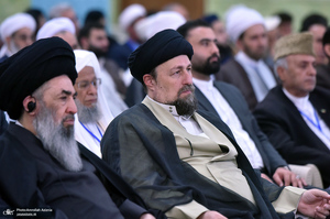 تجدید میثاق مهمانان سی و نهمین اجلاس وحدت اسلامی با آرمان‌های امام خمینی(س) -1