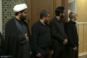 مراسم بزرگداشت محمد علی جماعتی در حسینیه شماره 2 جماران - 1
