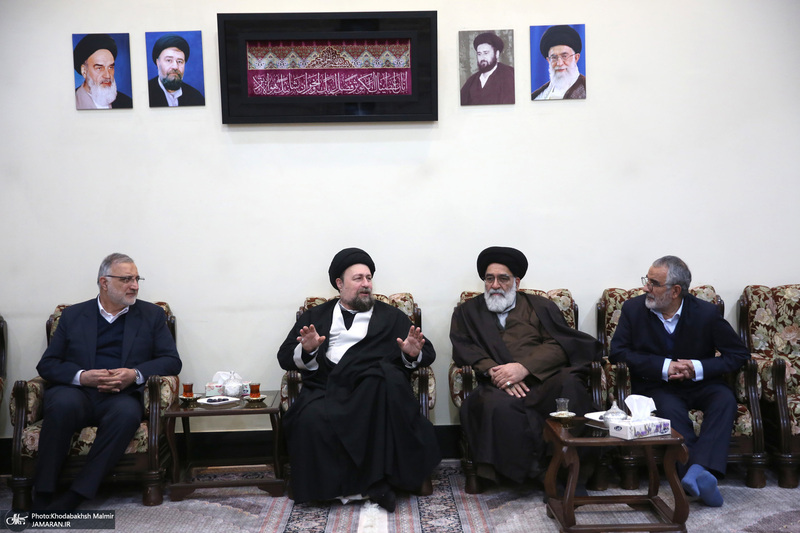 اجتماع باشکوه نوجوانان آرمانی لشکر قدس در حرم مطهر امام خمینی (س)