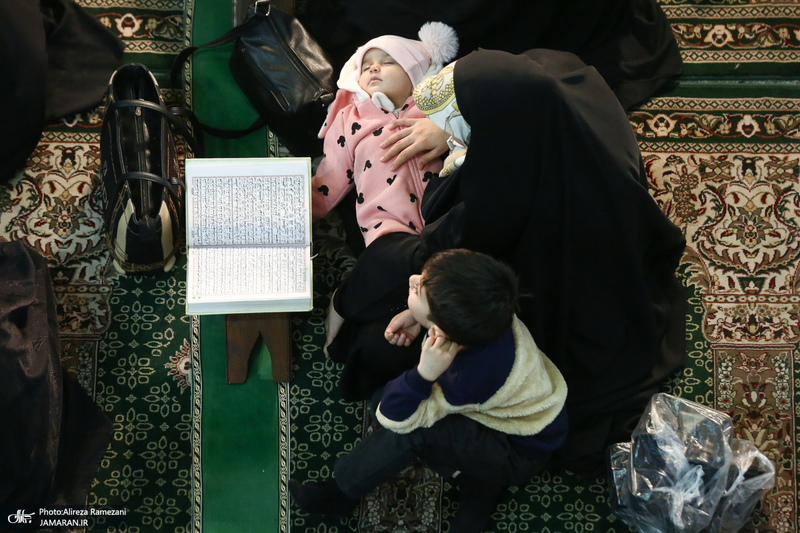 محفل انس با قرآن کریم در حرم مطهر حضرت عبدالعظیم حسنی (ع)