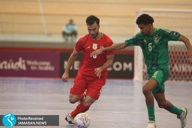 فوتسال قهرمانی آسیا| صعود راحت با برد عربستان+عکس و ویدیوی گل