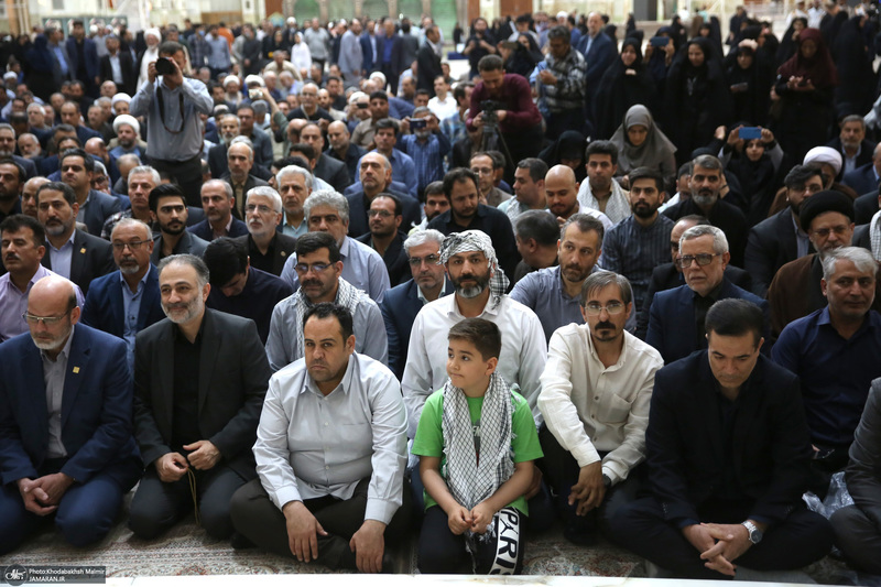 تجدید میثاق وزیر، مدیران و کارکنان وزارت علوم تحقیقات و فناوری با آرمان های امام