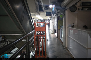 تعطیلی تعدادی از مغازه های پاساژ علاء الدین در اعتراض به نابسامانی وضعیت ارز 