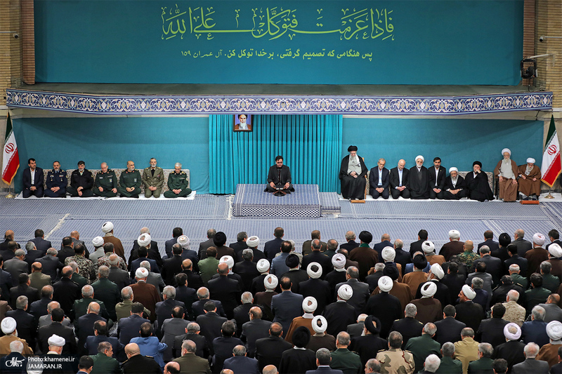 دیدار مسئولان نظام با رهبر معظم انقلاب