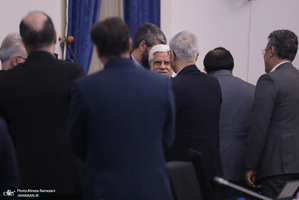 مراسم معاونان وزارت ارتباطات با حضور عارف