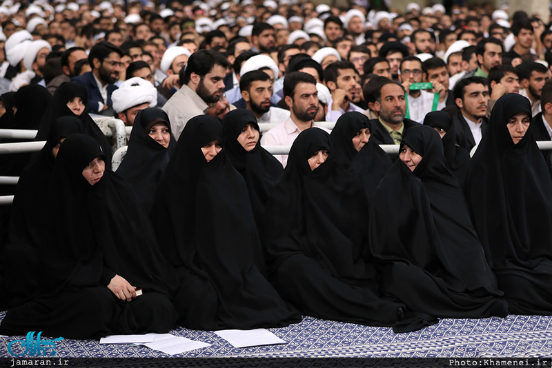 دیدار طلاب حوزه‌های علمیه استان تهران با رهبر معظم انقلاب 