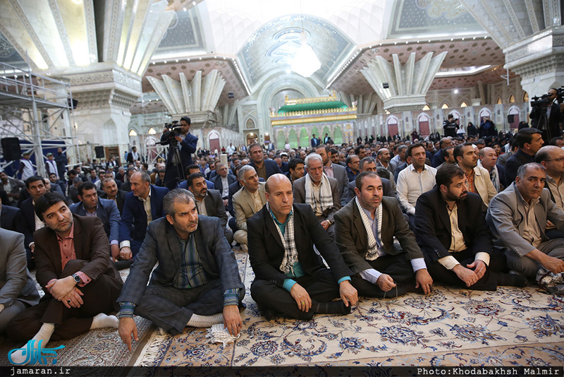 تجدید میثاق وزیر معاونان و مدیران وزارت آموزش و پرورش با آرمانهای امام راحل 