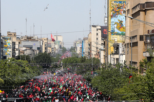 مراسم تشییع پیکر مطهر رهبر شهید انقلاب در تهران -6