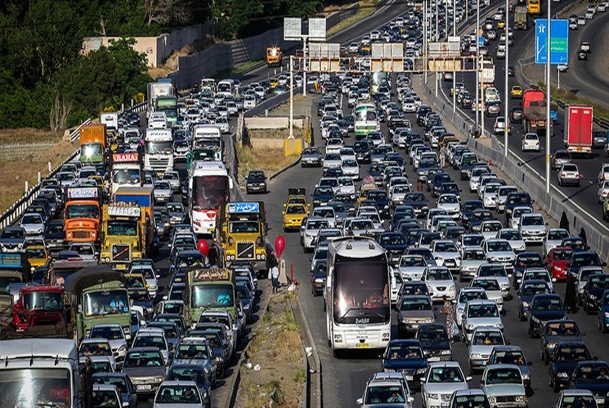 وضعیت ترافیک در ورودی پایتخت