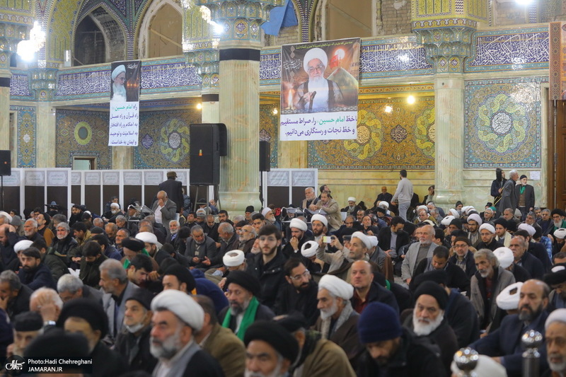 مراسم چهارمین سالگرد آیت الله العظمی صافی گلپایگانی‎ (ره)