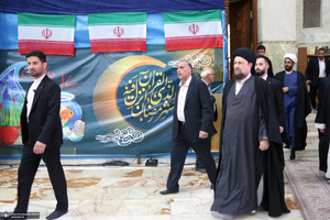 مراسم آغاز سال نو در حرم مطهر امام خمینی (س)