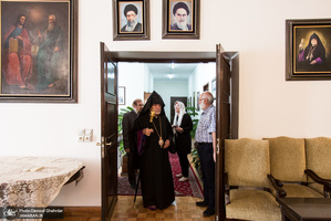 مراسم بزرگداشت امام خمینی(س) در کلیسای «سرکیس مقدس»