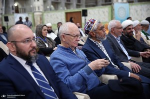 تجدید میثاق مهمانان سی و نهمین اجلاس وحدت اسلامی با آرمان‌های امام خمینی(س) -2