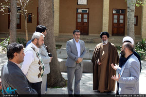 بازدید اعضای شورای طرح و برنامه معاونت فرهنگی هنری موسسه 