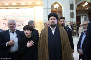 مراسم تحویل سال نو در حرم مطهر امام خمینی (س)