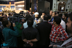 مراسم اختتامیه طرح قرآنی بشارت 1451 در حرم مطهر امام خمینی(س)-1