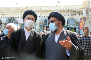 مراسم تشییع و خاکسپاری آیت الله العظمی صانعی(ره) در قم