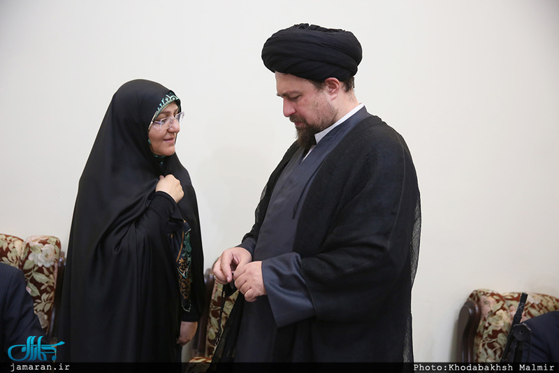 دیدار شهردار و اعضای شورای اسلامی شهر تهران با سید حسن خمینی