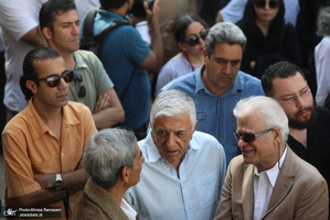 مراسم تشییع ناصر تقوایی