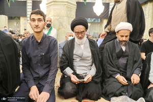 مراسم بزرگداشت مرحوم حاج محمد تقی انصاریان‎ در مسجد اعظم قم