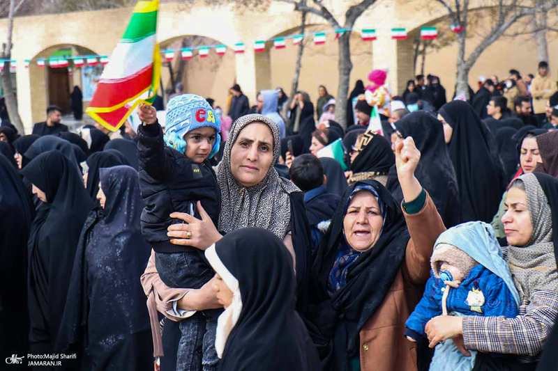 راهپیمایی باشکوه 22 بهمن در خمین