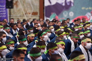 تجدید میثاق دانشجویان و فرماندهان دانشگاه افسری و تربیت پلیس امام حسن مجتبی (ع) با آرمان های امام خمینی (س)