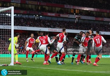 ویدیو| تونل افتخار آرسنالی ها برای بازیکنان لیورپول 