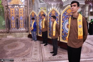 تجدید میثاق معاونت پرورشی و فرهنگی آموزش و پرورش استان البرز با آرمان های امام خمینی