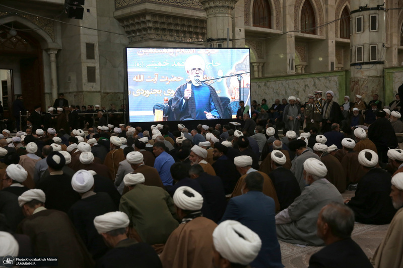 مراسم بیست‌و‌نهمین سالگرد ارتحال حاج سید احمد خمینی و بزرگداشت آیت‌الله بجنوردی  2