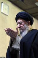 مراسم بزرگداشت آیت الله موسوی بجنوردی (ره) در حسینیه جماران - 1