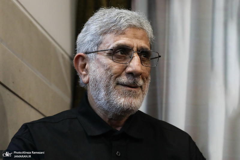 مراسم چهلمین روز شهادت سپهبد حسین سلامی