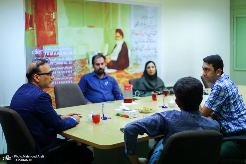 حضور رییس مرکز روابط عمومی و اطلاع رسانی وزارت ارتباطات در جماران