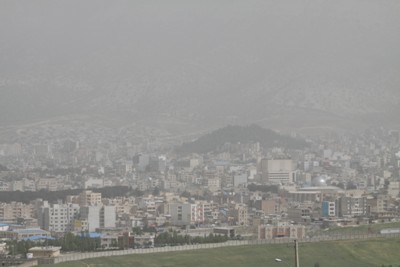 هوای شهرهای مهران و دهلران در شرایط ناسالم و وضعیت هشدار قرار دارد