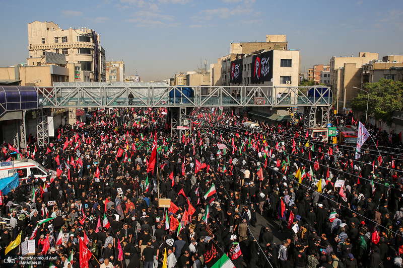 مراسم تشییع پیکر مطهر رهبر شهید انقلاب در تهران -3