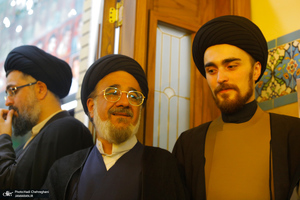 مراسم ختم همسر شهید آیت الله سید مصطفی خمینی (ره) -1