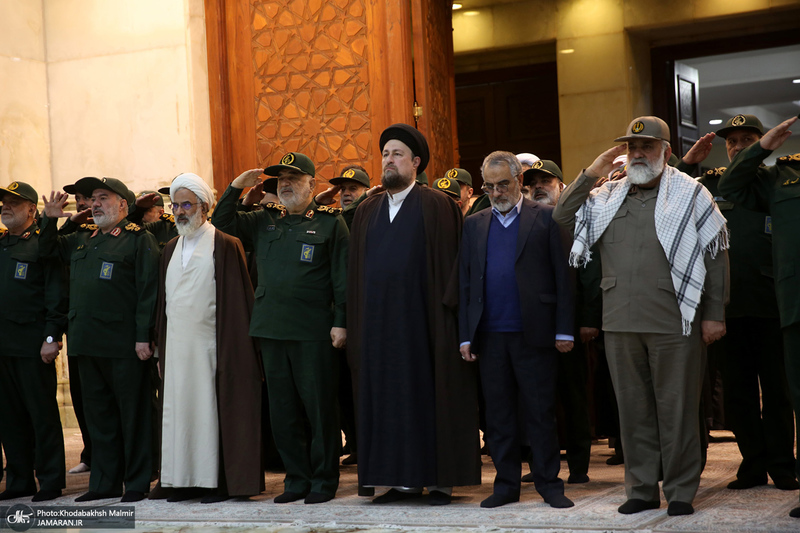 تجدید میثاق فرماندهان ارشد سپاه پاسداران انقلاب اسلامی با آرمان های امام خمینی (س)-2