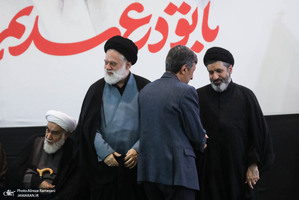مراسم چهلمین روز تدفین رهبر شهید-1