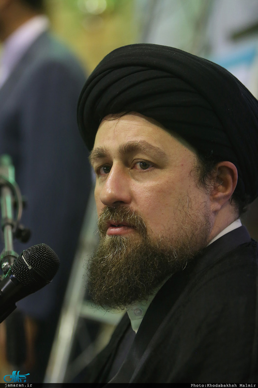 حضور سید حسن خمینی در هشتمین اردوی ملی پیشتازان 