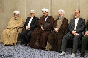 دیدار مسئولان نظام با رهبر معظم انقلاب