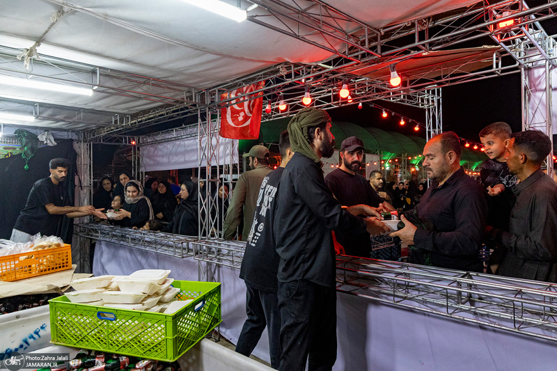 هم قدم با زائران اباعبدالله الحسین (ع)؛ چذابه