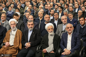 دیدار تولیدکنندگان و فعالان اقتصادی بخش خصوصی با رهبر معظم انقلاب